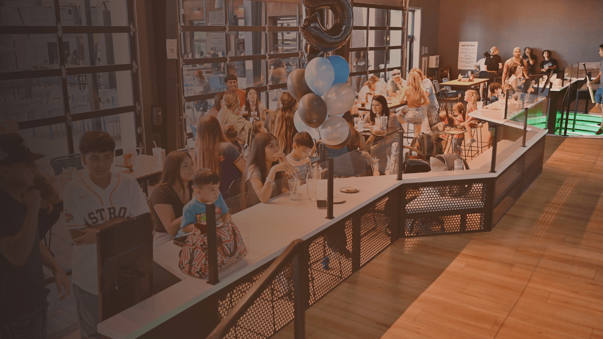 Book multiple bays for larger groups