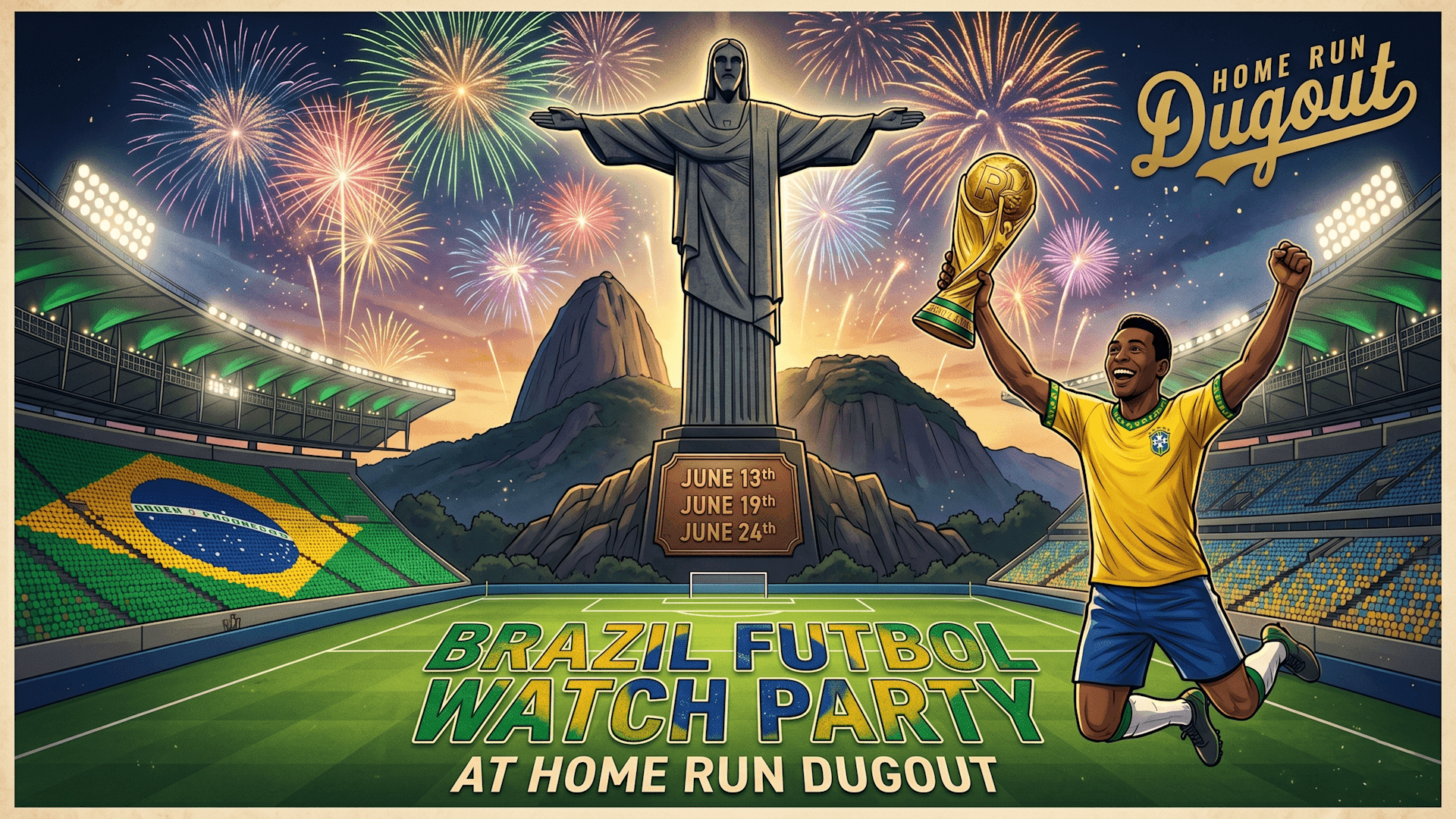 Brazil Futbol Watch Party