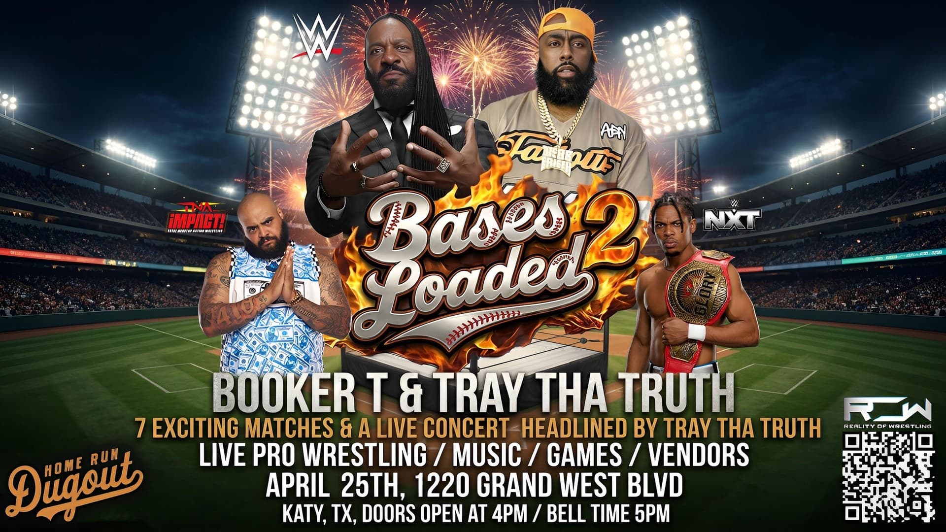 Bases Loaded Wrestling Match